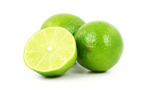 Photo of green lime fruit