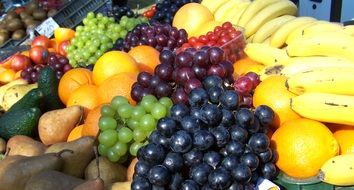 fresh fruit mix on the market