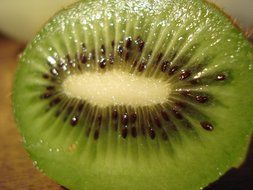 half kiwi fruit