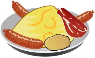 dish sausage mash