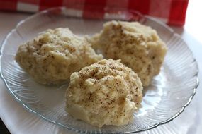 home-made flour dumplings