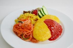 healthy colorful foood