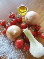 ingredients for Mediterranean cuisine