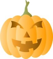 halloween pumpkin vegetable face