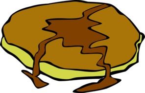 Picture of chocolate pancake