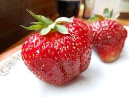 fresh nice strawberry