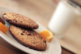 chocolate crispy cookies