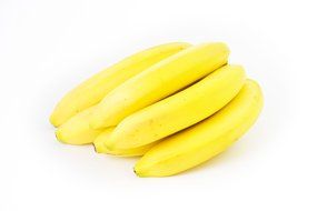 bunch of the yellow bananas