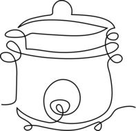 clipart,picture of pressure cooker