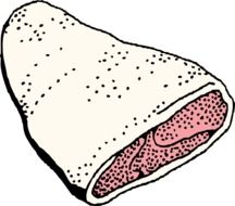 graphic image of ham