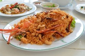 fried shrimp, Thai cuisine