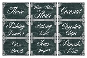 baking labels