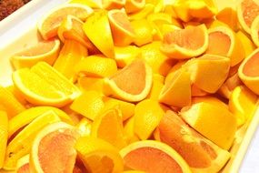 orange segments