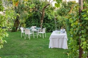 Tables for the garden party