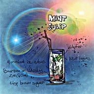 mint julep alcoholic drink