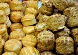 baking at the store counter