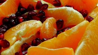 fruit salad orange