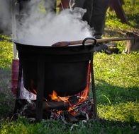 kettle cauldron preparation