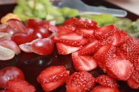 strawberry fruits salad