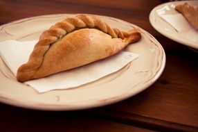 fresh bakery dessert on plate