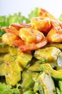 delicious shrimp salad