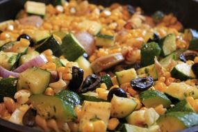 delicious vegetable salad