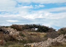 landscapes of Rab island in Adriatic, croatia