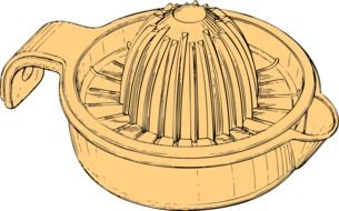 juicer manual hand drawing