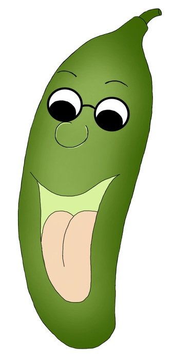 painted laughing cucumber