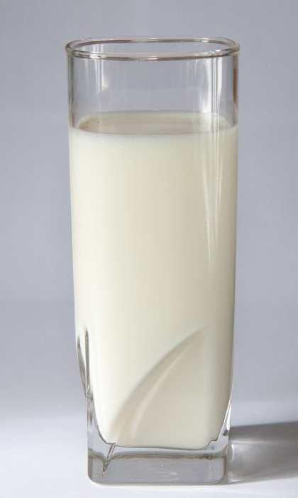 clipart of the milk glass