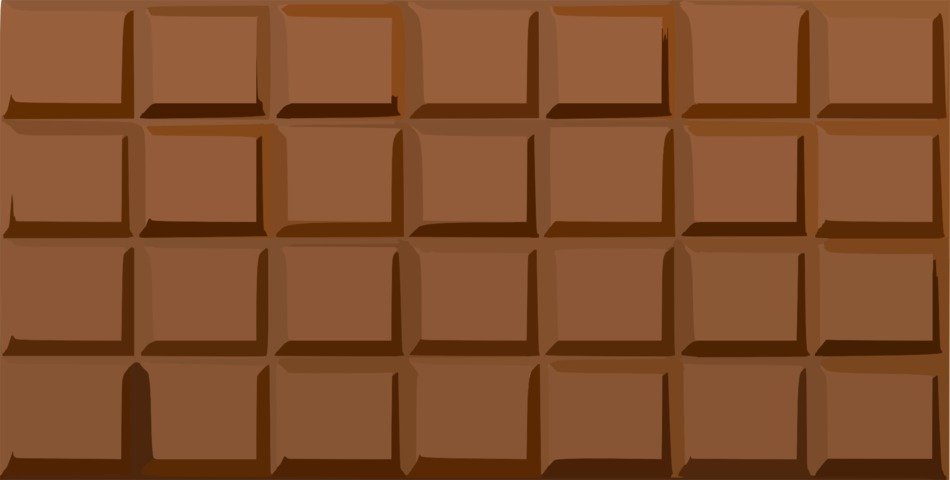 Bar of the chocolate clipart