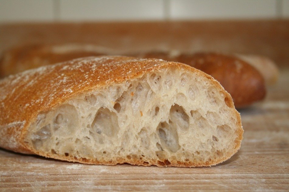 piece of white bread