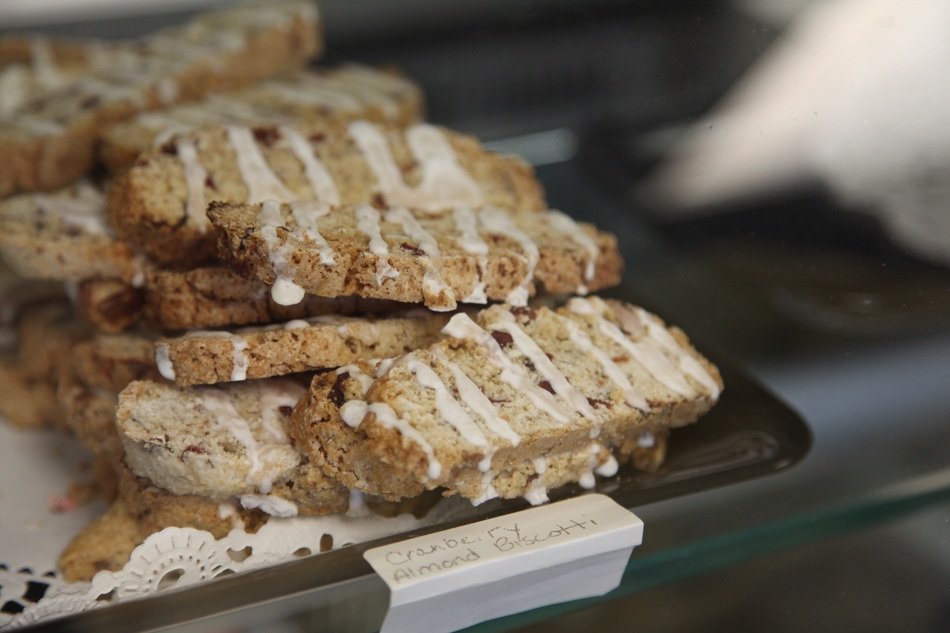 cranberry almond biscotti