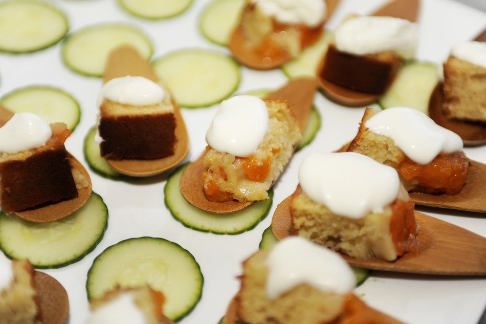 cucumber desert snack