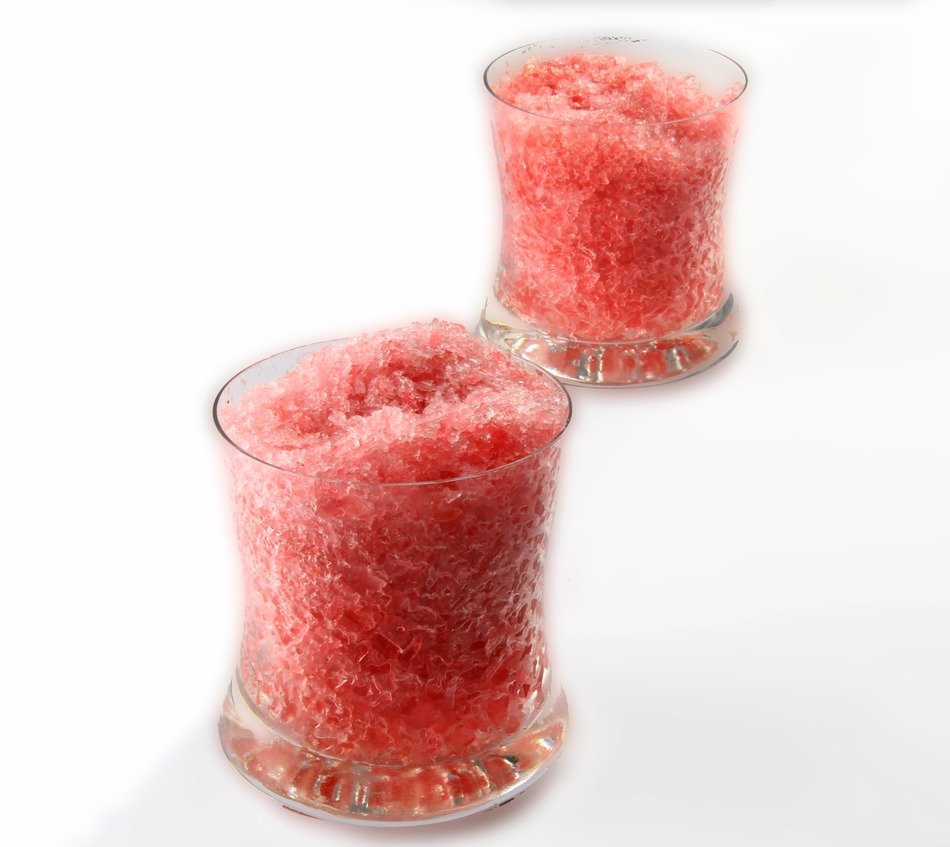 smoothy with raspberry
