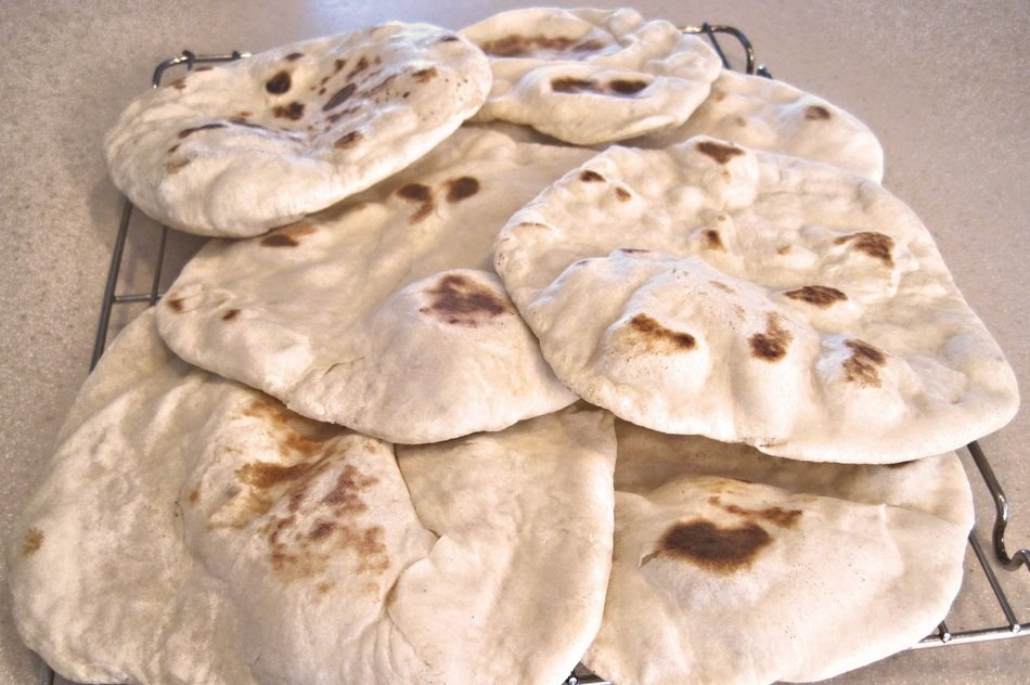 fresh tortillas in the Middle East