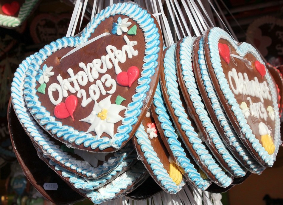 chocolate gingerbread on oktoberfest