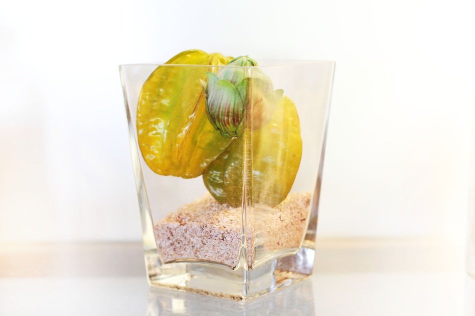 fruit in glass