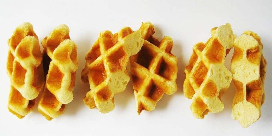 Bengal waffle pieces