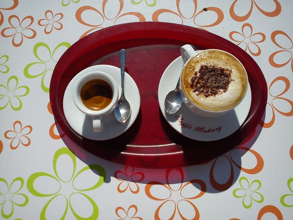 espresso and cappuccino