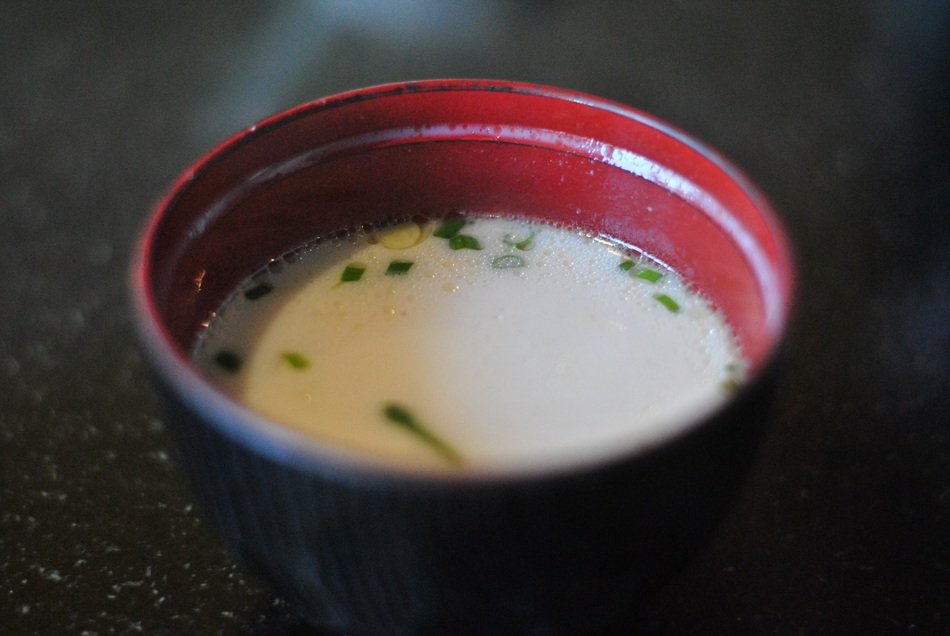 white cold soup