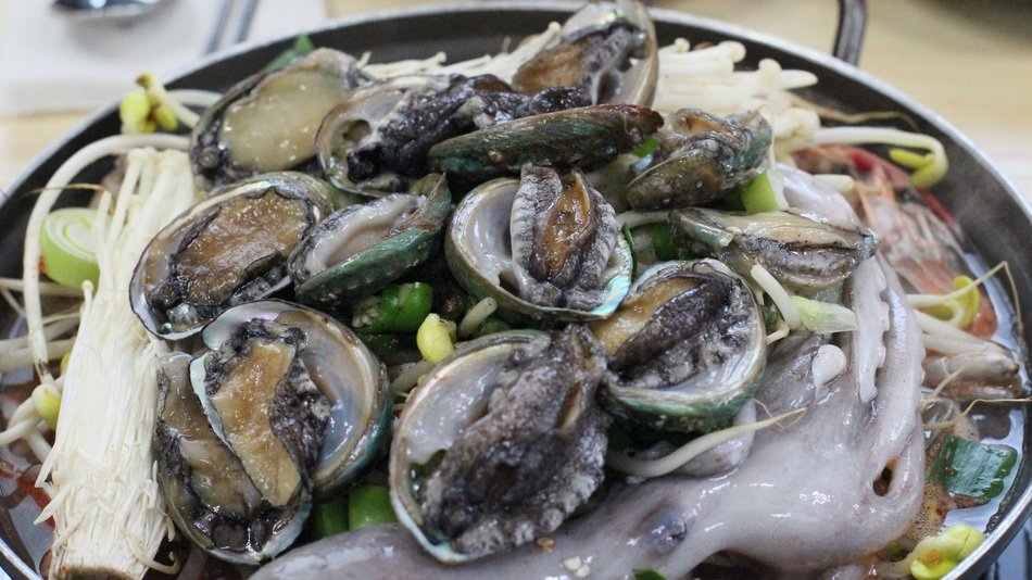Delicious jeju food