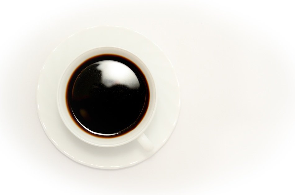 a cup of coffee with caffeine