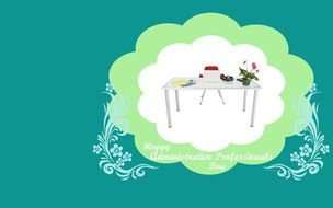 Administrative Professionals Day drawing