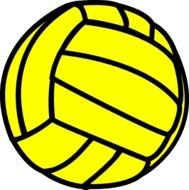 Volleyball Clip Art Black And White N8