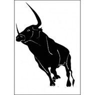Bulls Logo Black And White