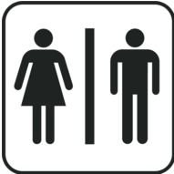 Bathroom Sign Clip Art N13