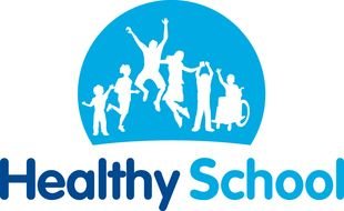 Healthy School as a logo