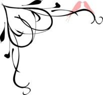 Scroll Border Clip Art N25