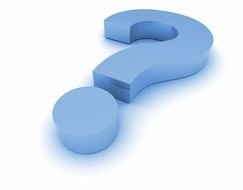 question mark as graphic illustration
